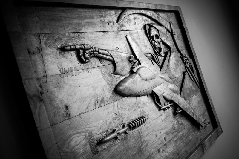 Illustration for article titled This Photo Tour Of The USAF's "Grim Reapers" F-15 Squadron Will Give You Shivers